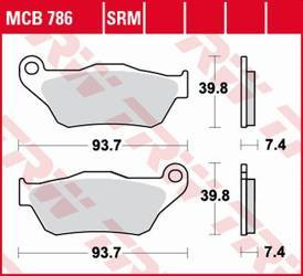 Klocki hamulcowe kh430 sinter yamaha yp 125 x-max '06-'09, xp 250 x-max '05-'09 przód