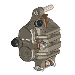 ZACISK HAMULCOWY MXC CALIPER PRZÓD KTM / HSQVARNA / GASGAS / SHERCO (ZESTAW ZAWIERA KLOCKI 093012, KH181) (NA ZAMÓWIENIE - PATRZ OPIS DODATKOWY)