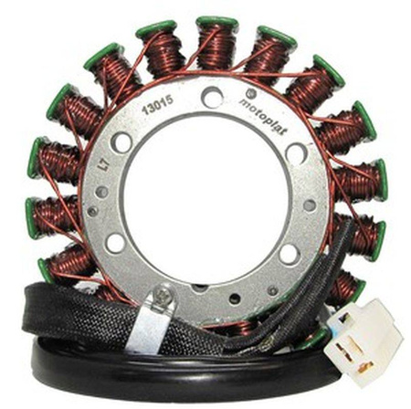 Uzwojenie alternatora stator yamaha xv 535 virago '87-00 (oem 2gv-81410-20-00)