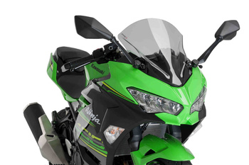 Szyba Sportowa Z-Racing Puig Do Kawasaki Ninja 400 18-23 Lekko Przyciemniona
