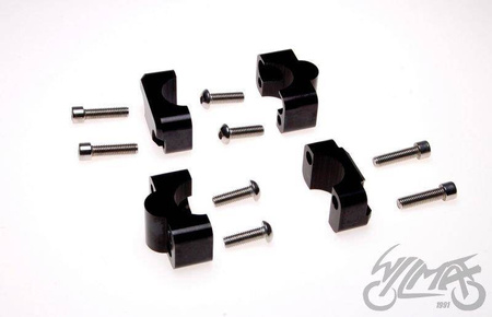 Mocowanie kierownicy enduro 28,5 mm/22m aluminiowe