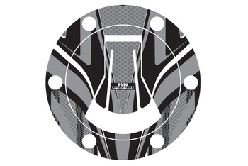 Osłona Wlewu Paliwa (Radikal) Puig Do Aprilia Tuono 660 21-22 Szara