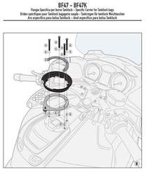 mocowanie tanklock bmw r 1200rt (05-13)