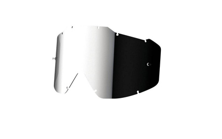 Szyba do gogli  Shot Iridium Silver srebrne lustro anti-scratch anti-fog 