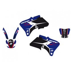 Komplet naklejek (oklein) yamaha wr250/400/426 '98-'03 dream 4 kolor niebieski/czarny