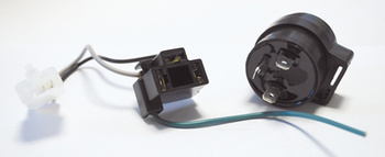 Cl przerywacz kierunkowskazów 12v 1-100w led z kostką (clf10)