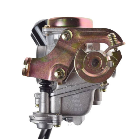 Gaźnik kpl Metalowa pokrywa 4T Przepustnica 16,5 mm