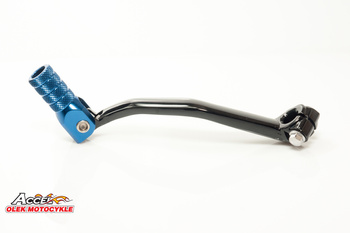 Dźwignia zmiany biegów yamaha yz 125/250 '05-'18 aluminiowa kolor czarny, koncówka niebieska (1c3-18110-00-00)