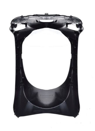 Osłona przednia dolna czarna Nielakierowana