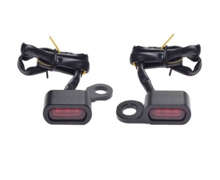 Kierunkowskazy przednie Harley Sportster dymiony