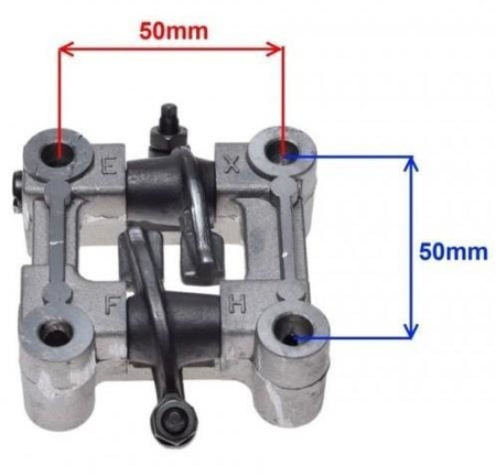 Dźwigienki zaworowe z Podstawą do skutera 4T 139Qmb