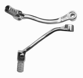 Dźwignia zmiany biegów ktm sx 85 03-17 (aluminiowa) kolor srebrny, końcówka stalowa