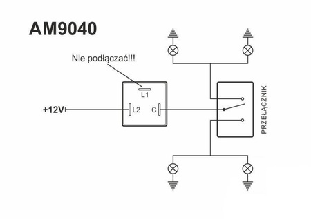 Przerywacz kierunkowskazów 12V 2X21W Ducati