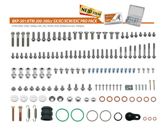 KOMPLET ŚRUB PRO PACK FACTORY 2T (DUŻY) KTM SX/XC/XC-W/EXC 200/300 '02,