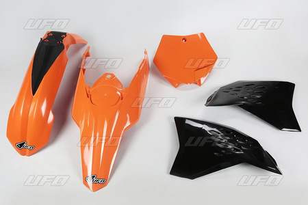 Komplet Plastików Ktm Sx/Sxf '07-'10 pomarańczowo czarne OEM