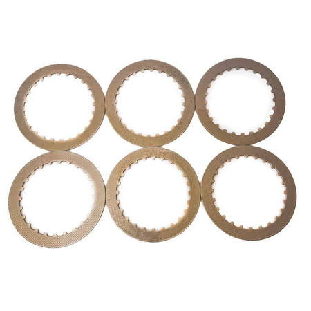 przekładki tarcz sprzęgłowych honda xr400r 97-05,trx500 fourtrax 05-11, trx420 07-11 (124,8x90,3x1,4x24t)-6x (6 szt.) (ps041b)