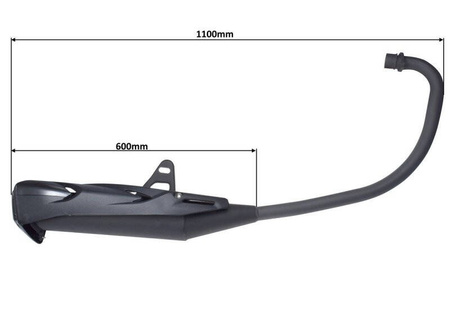 Układ wydechowy do motocykla Junak 126