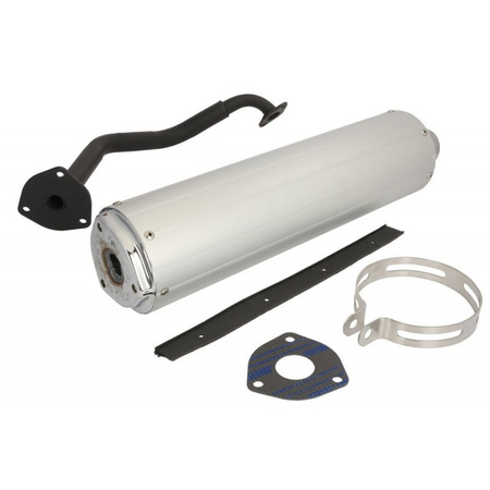 TŁUMIK Z KOLANKIEM SKUTER 4T 125 GY6-125