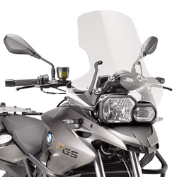 SZYBA BMW F 700 GS (13-17) 50 X 49 CM PRZEZROCZYSTA - POTRZEBNE MOCOWANIE D5107KITK - drobne rysy na szybie