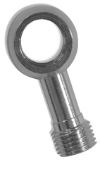 Końcówka przewodu hamulcowego hom. Prosta średnica 10mm chromowana