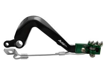 Dźwignia hamulca nożnego kawasaki kx 80/ kx 100 01-18 kolor zielony