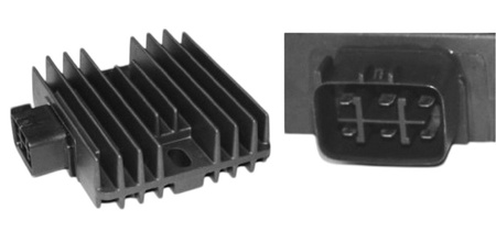 Tourmax regulator napięcia yamaha xp 500 '09-'11, xt 660 tenere '08-'11, xvs 1100 '03-'07, yp 400 '05-'12, r6 '06-'13 (esr440) (made in japan)