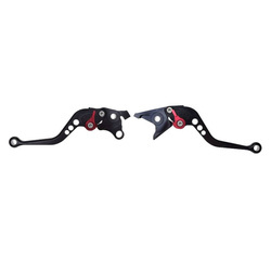 Dźwignia hamulca i sprzęgła do Suzuki czarna komplet