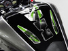 Tankpad Puig Wings, Wzór Kawasaki Czarny