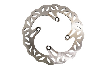 TARCZA HAMULCOWA TYŁ KAWASAKI KX 125 '03-'08, KX 250 '03-'21, KX 450 '06-'18 KLX 450 '07-'21, KXE 450 '10-'20, SUZUKI RMZ 250 '04-'06 (240X115X) (4X10,5MM) (UŻYWANA PRZEZ COURTNEY DUNCAN)