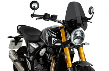 Owiewka Puig Do Triumph Scrambler 400x / Speed 400 24 (Sport) Mocno Przyciemniona