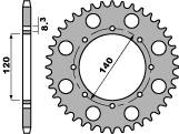 Zębatka tylna 491 45 c45 kawasaki kle 500 (91-96) (łańc. 520)