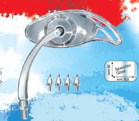 Lusterko uniwersalne lewe aluminiowe