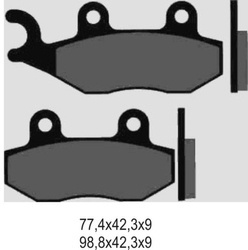 Klocki hamulcowe kh222 półmetaliczne (oferta specjalna)