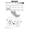 Stelaż do kufrów bocznych Shad 3P do Ducati Diavel 1260 2019 - 2021