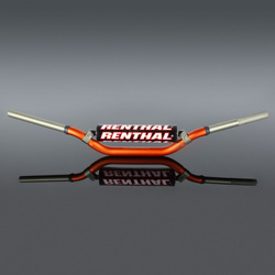 Kierownica 1,1/8 cala (28,6mm) mx twinwall 999 handlebar orange mcgrath / short padded kolor pomarańczowy z gąbką