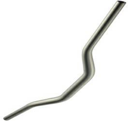 Kierownica x-line mx2 motocross/supermoto silver (wys. 119mm)