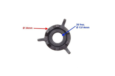 Podkładka wariatora wentylatora skuter 4T 139QMB