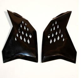 Osłony chłodnicy ktm sx '07-'08, exc '08 kolor czarny = kt04016001