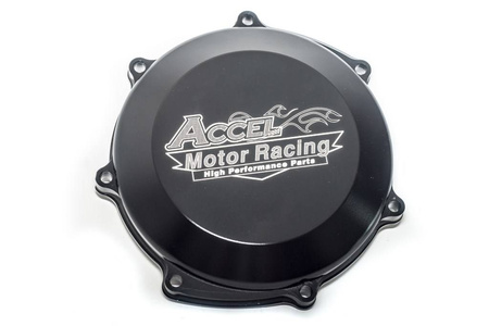Accel promocja pokrywa sprzęgła aluminiowa (z uszczelką) yamaha yzf 250 '03-'14, wr 250f '03-'14 kolor czarny