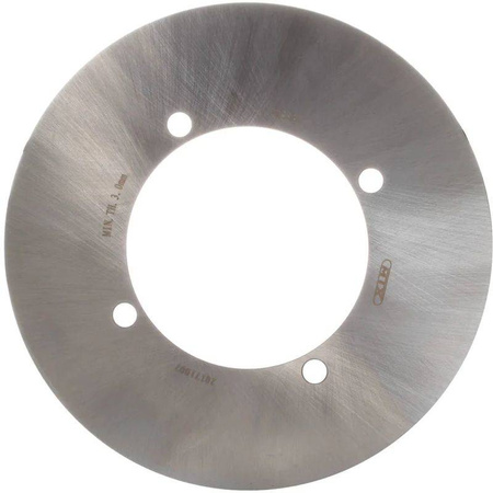 Tarcza hamulcowa tył yamaha yfm 450f grizzly '07-'18, yfm 400 '05-'08, yfm 450 kodiak '05-'06 (220x108x3,5mm) (4x10,5mm)