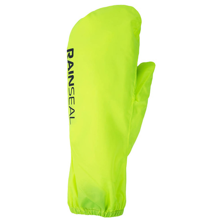 Oxford wodoodporne (przeciwdeszczowe) nakładki na rękawice / dłonie kolor żółty fluo rozmiar l/xl