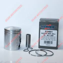 Vertex tłok suzuki rmx 50 (rmx50), lt 50 quadrunner, morini sworzeń 12mm (pierścienie 53015004175 x 1, 52715004175 x 1) (41,75mm=+0,75mm)
