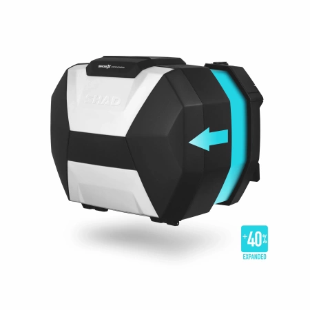 Kufry boczne Shad SH38X Aluminium