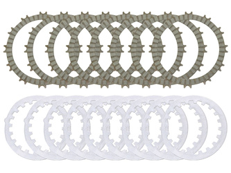 TARCZE I PRZEKŁADKI SPRZĘGŁOWE (KOMPLET BEZ SPRĘŻYN) YAMAHA YZ 450 F (Y450) '23-'25