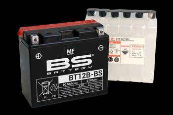 Bs akumulator bt12b-bs (yt12b-bs) (yt12b-4) 12v 10ah 151x70x130 bezobsługowy - elektrolit osobno (175a) (4) ue2019/1148