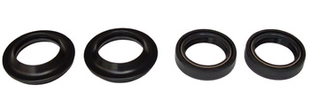 Uszczelniacze przedniego zawieszenia olejowe i pyłowe (komplet) nok (37x50x11) honda cb500 94-03, cbf250, cbr600f1, cx500/650e, vt750c/s, vt