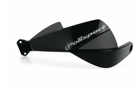 Osłony rąk (listki) model exura z uniwersalnym zestawem montażowym 22/28mm kolor czarny