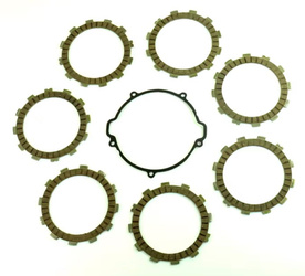 Athena tarcze sprzęgłowe z uszczelką pokrywy sprzęgła husqvarna cr150 '11, cr/wr 125 '10-'13