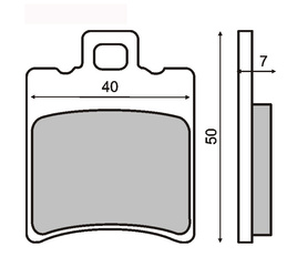 Klocki Hamulcowe Yamaha Aerox Aprilia Sr  Przód