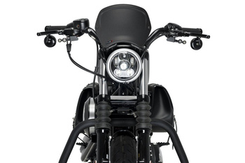 Szyba Owiewka Puig Retroplate Do Harley-Davidson Sportster 883 / 1200 Carbon